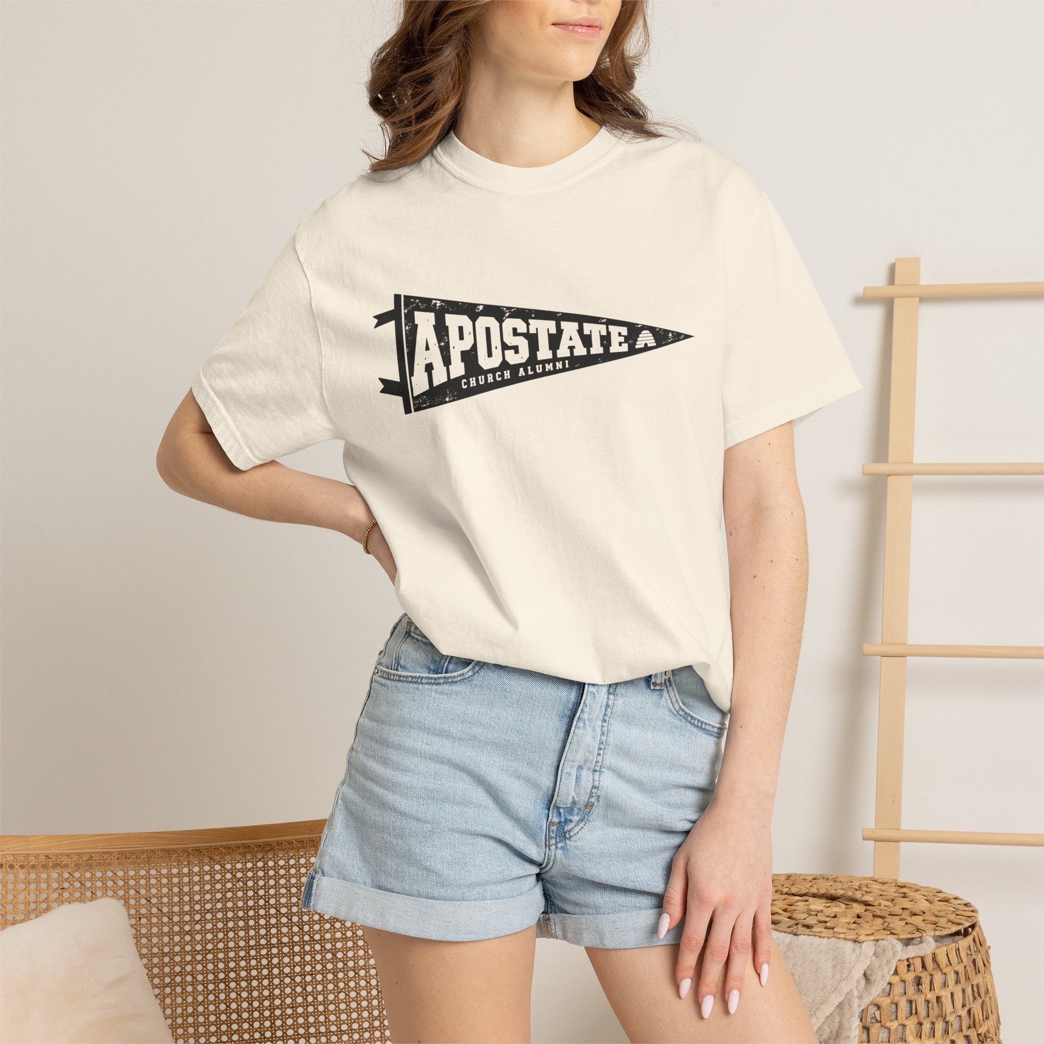 Apostate Pennant T-Shirt | Comfort Colors 1717 | CAA