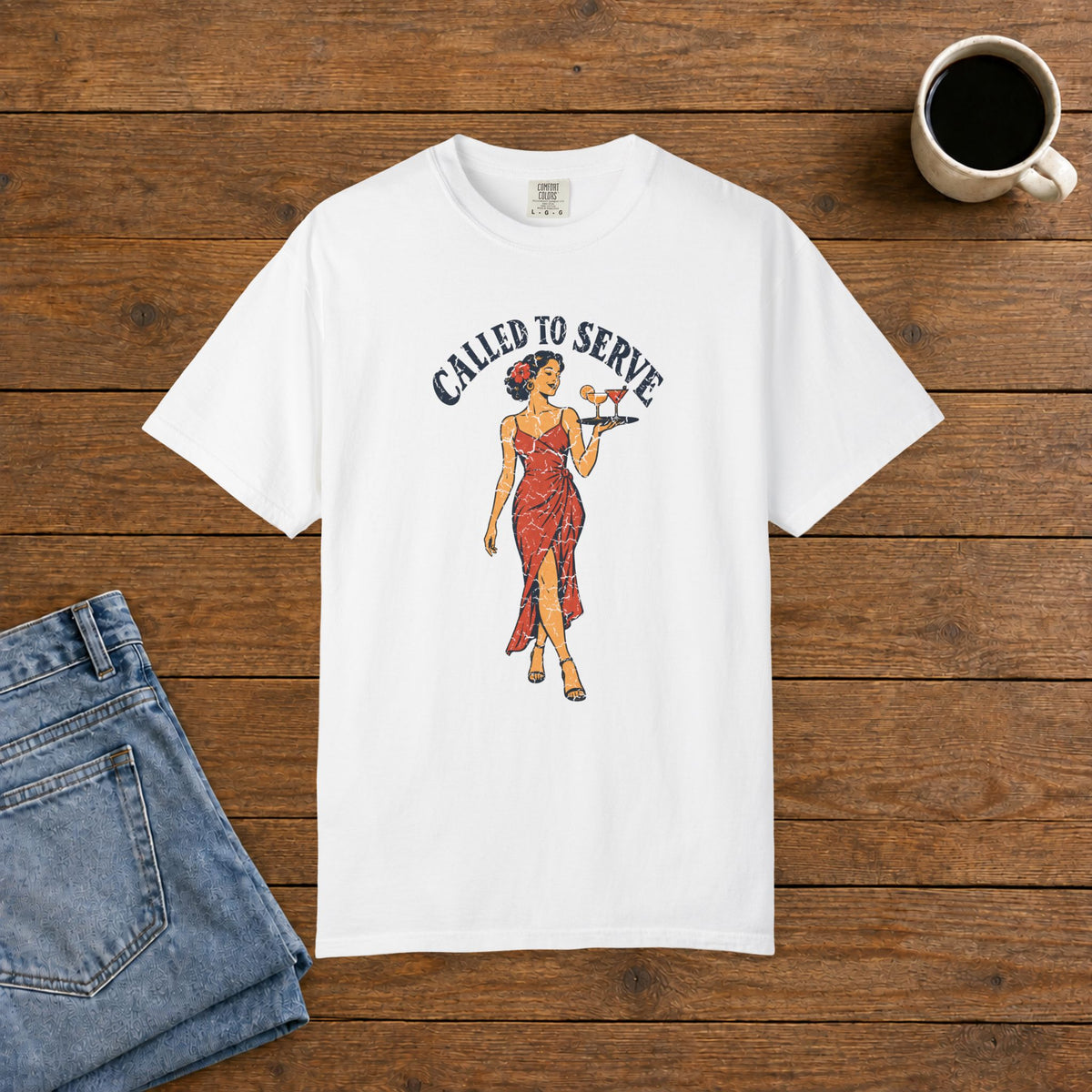 ExMo Called to Serve Lounge T-Shirt | Comfort Colors 1717 | CAA