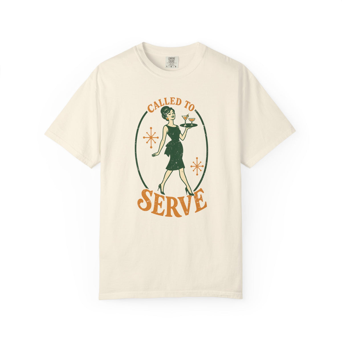 Called to Serve Cocktail T-Shirt | Comfort Colors 1717 | CAA