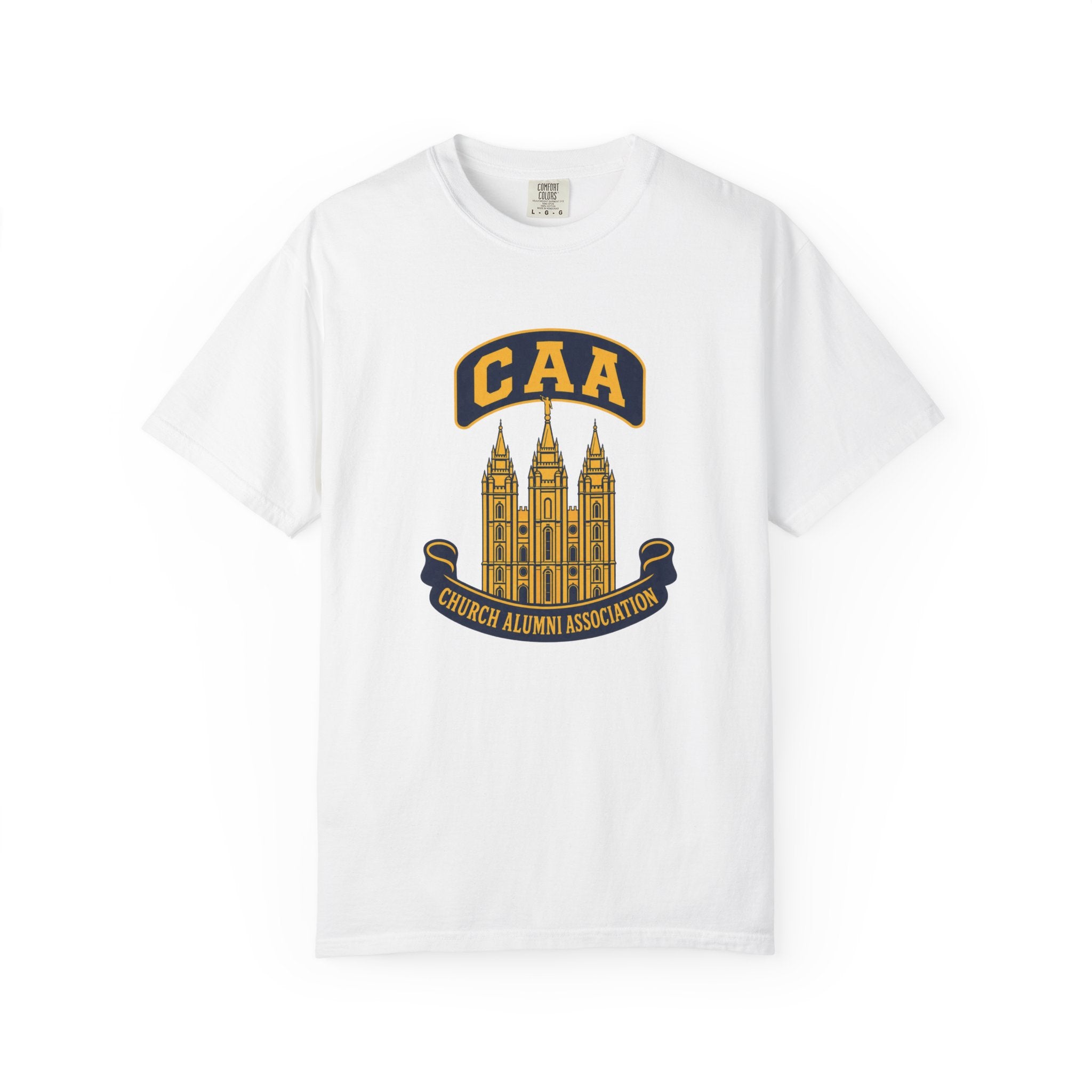 Salt Lake Temple CAA T-Shirt | Comfort Colors 1717 | Church Alumni Association