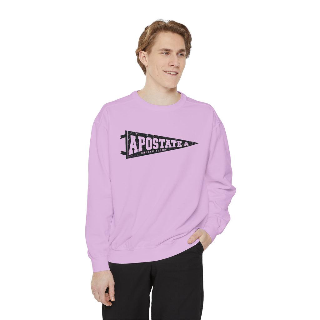 Apostate Pennant Premium Heavyweight Sweatshirt | Comfort Colors 1566 | CAA