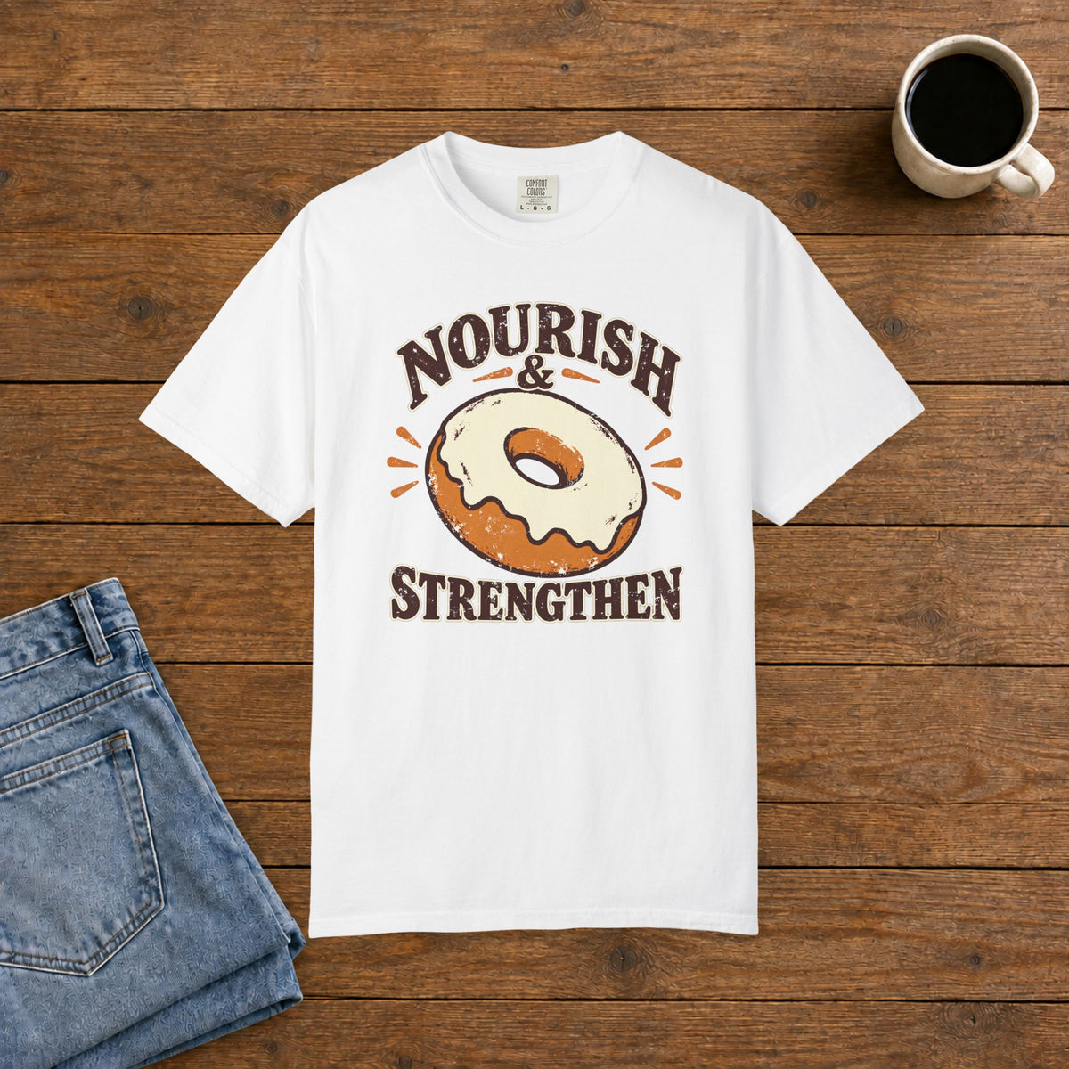 ExMo Nourish & Strengthen T-Shirt | Comfort Colors 1717 | CAA