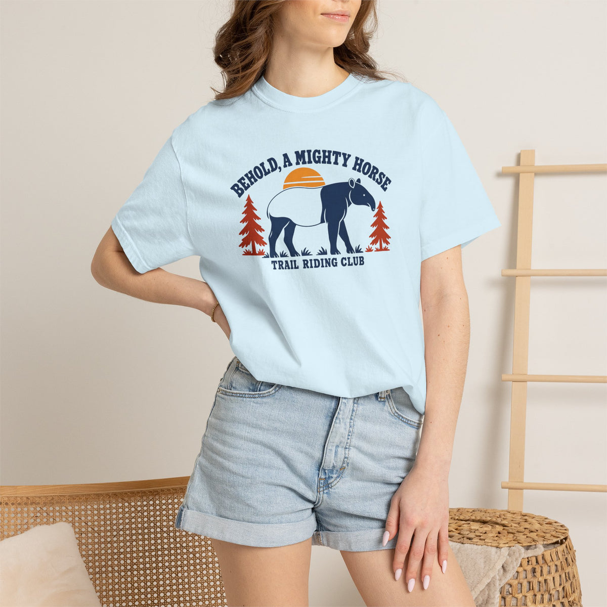 Behold a Mighty Horse Tapir T-Shirt | Comfort Colors 1717 | CAA