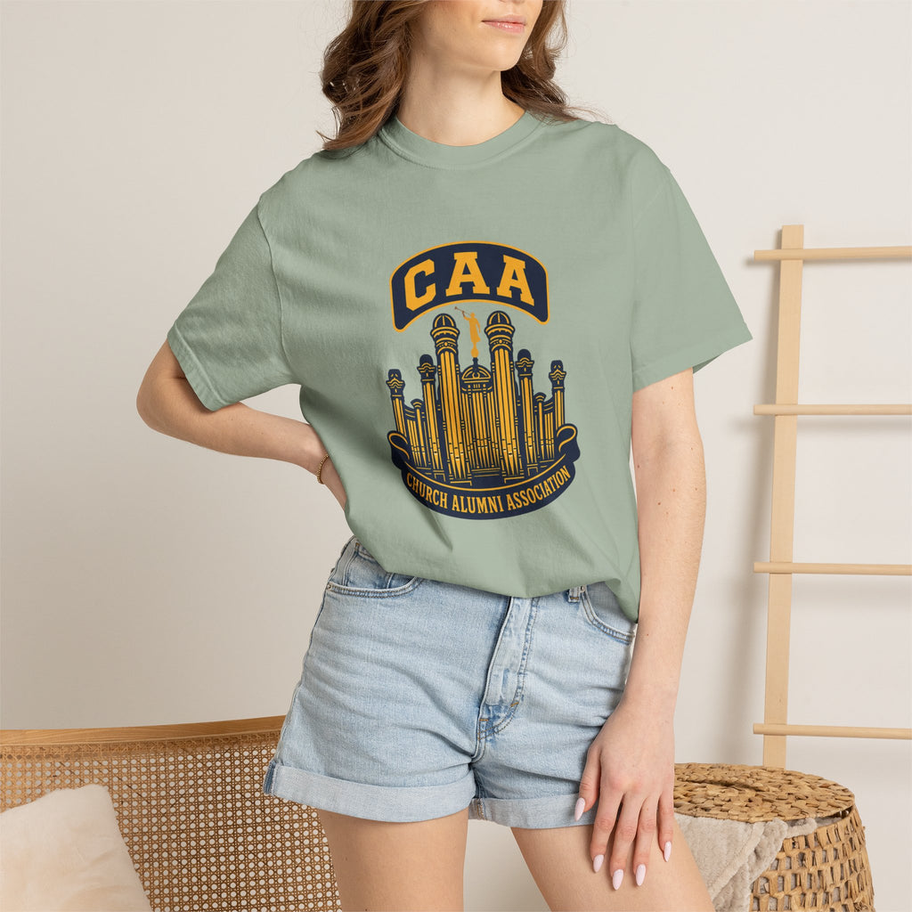 Tabernacle Organ CAA T-Shirt | Comfort Colors 1717 | Church Alumni Association