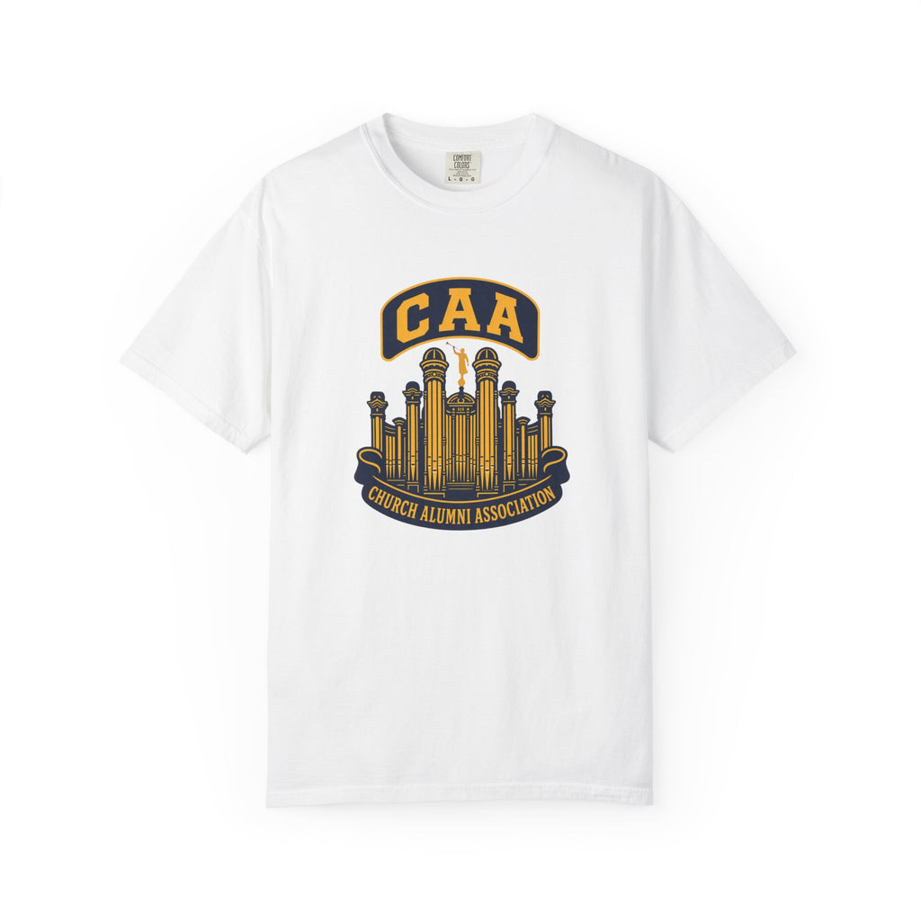 Tabernacle Organ CAA T-Shirt | Comfort Colors 1717 | Church Alumni Association