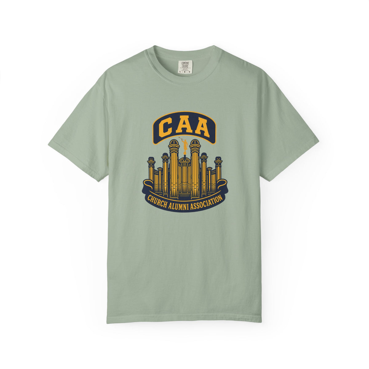 Tabernacle Organ CAA T-Shirt | Comfort Colors 1717 | Church Alumni Association