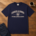 Church Alumnus T-Shirt | True Navy | Comfort Colors 1717