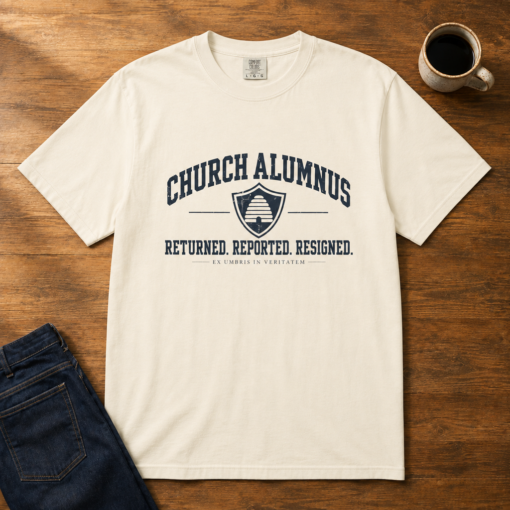 Church Alumnus T-Shirt | Ivory | Comfort Colors 1717