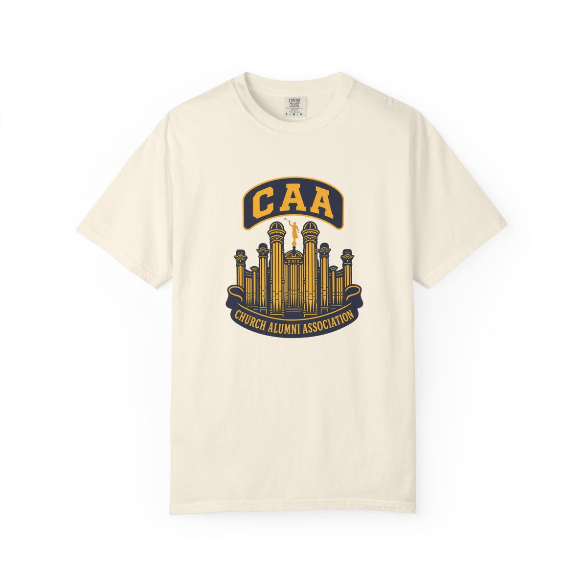Tabernacle Organ CAA T-Shirt | Comfort Colors 1717 | Church Alumni Association