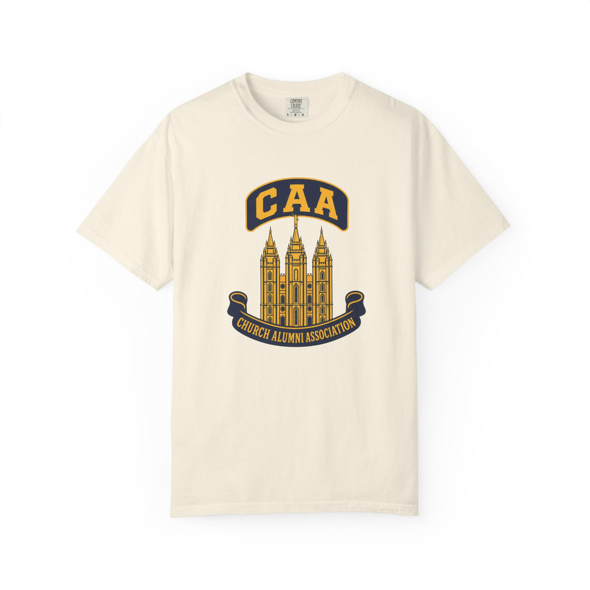 Salt Lake Temple CAA T-Shirt | Comfort Colors 1717 | Church Alumni Association