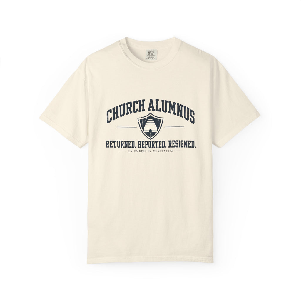 Church Alumnus T-Shirt | Ivory | Comfort Colors 1717
