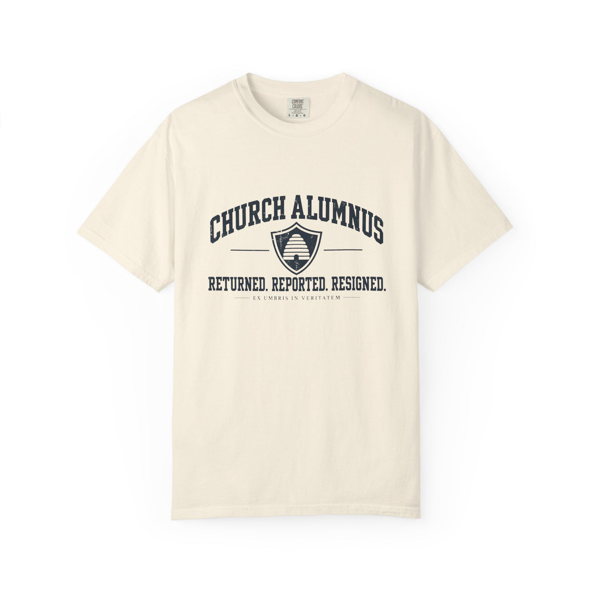 Church Alumnus T-Shirt | Ivory | Comfort Colors 1717