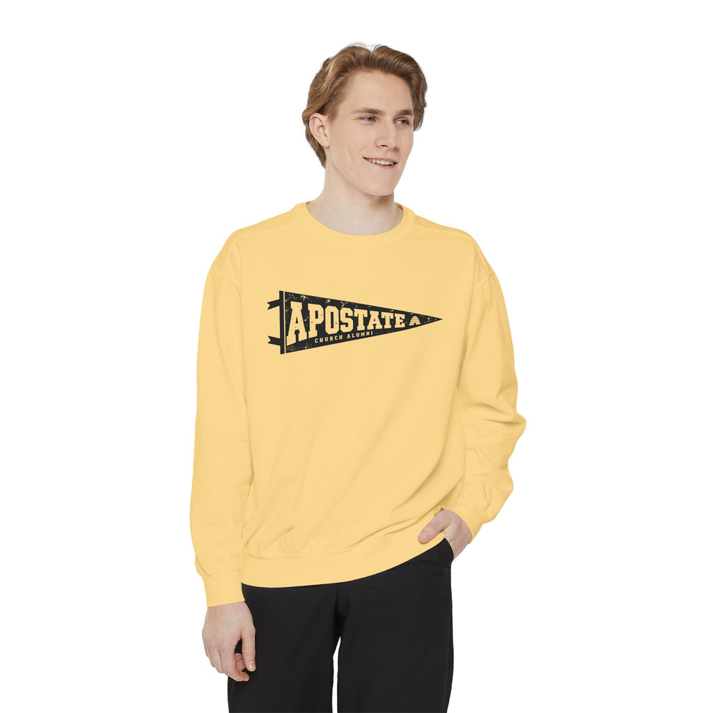 Apostate Pennant Premium Heavyweight Sweatshirt | Comfort Colors 1566 | CAA