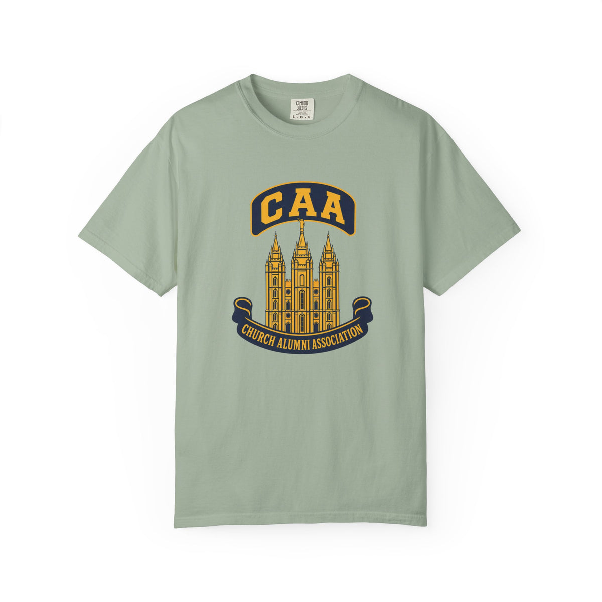 Salt Lake Temple CAA T-Shirt | Comfort Colors 1717 | Church Alumni Association