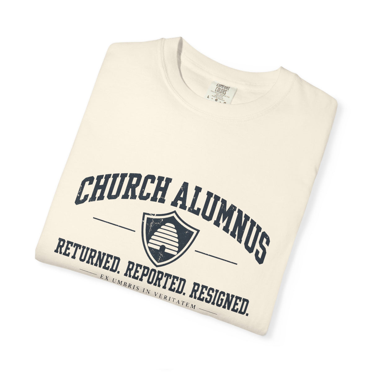 Church Alumnus T-Shirt | Ivory | Comfort Colors 1717