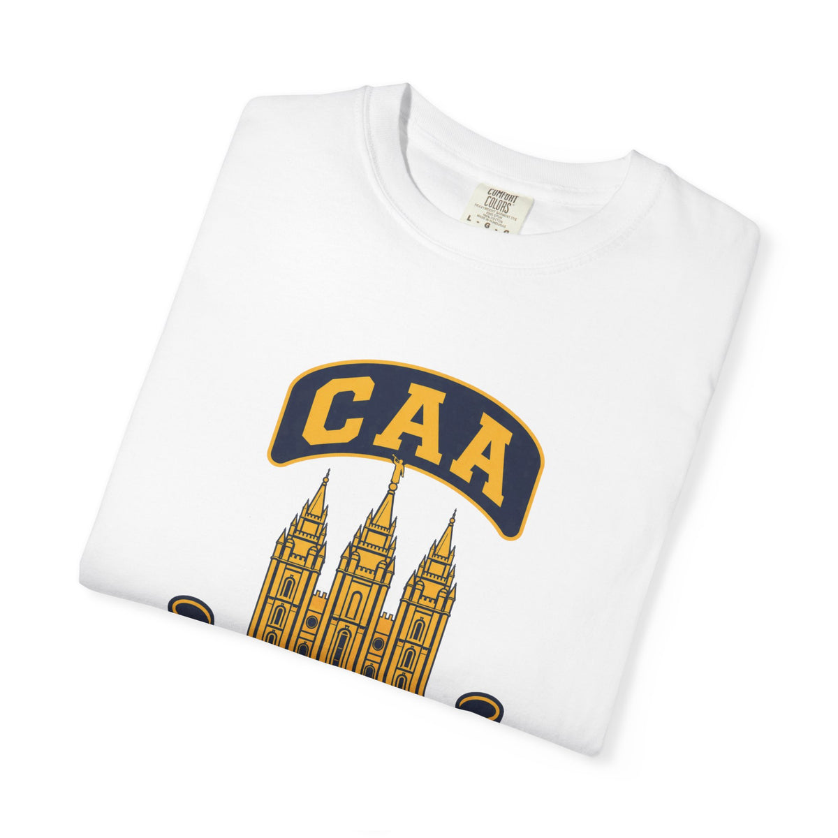 Salt Lake Temple CAA T-Shirt | Comfort Colors 1717 | Church Alumni Association