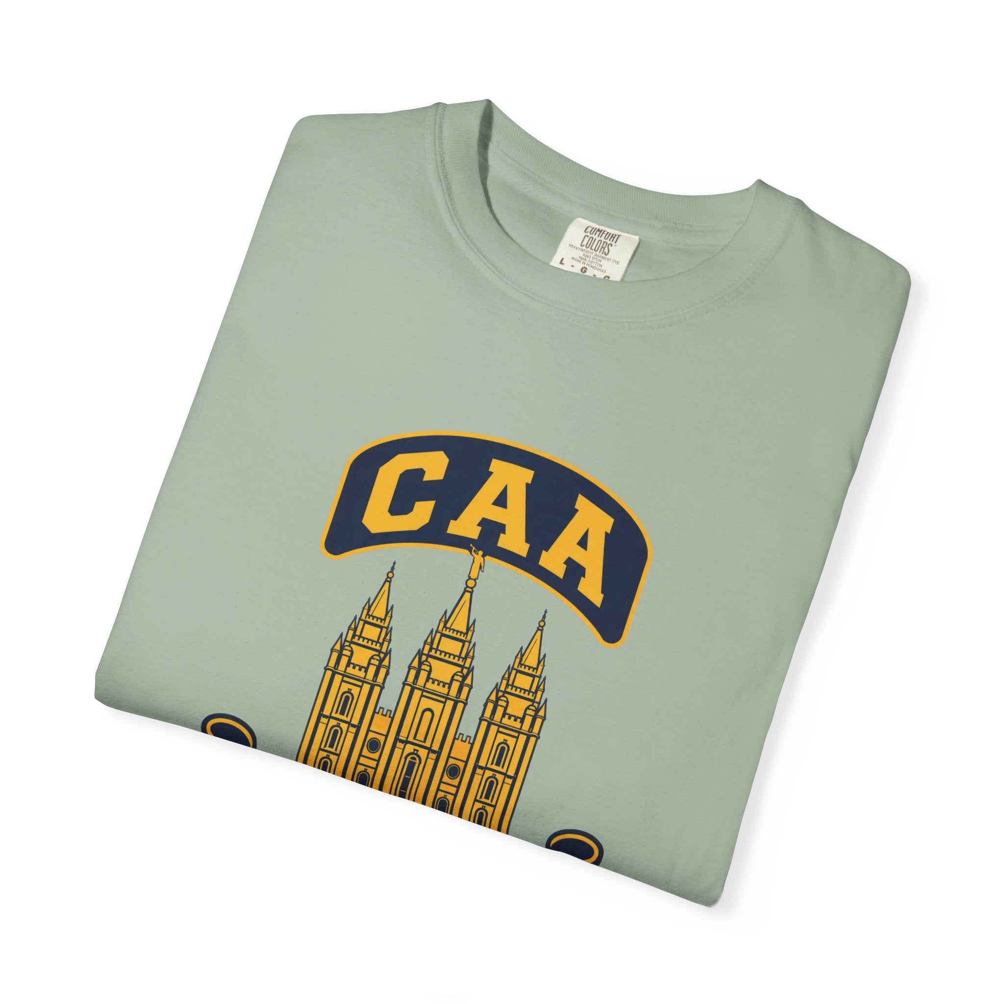 Salt Lake Temple CAA T-Shirt | Comfort Colors 1717 | Church Alumni Association
