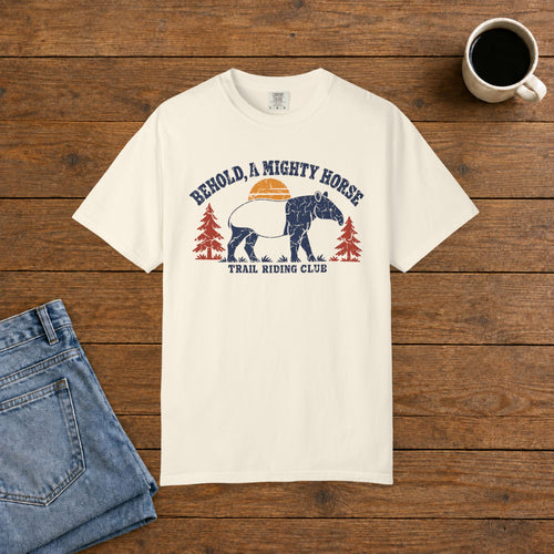 ExMo Behold a Mighty Horse Tapir T-Shirt | Comfort Colors 1717 | CAA